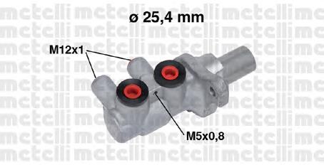 Do koszyka 93189712 Opel Główny cylinder hamulców