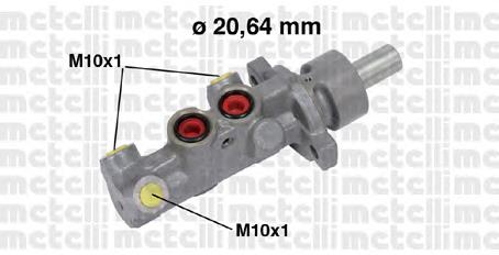Główny cylinder hamulców Mitsubishi MR129144 cena, od 76,61 USD
