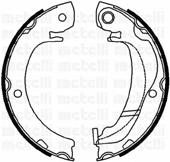 Klocki hamulca ręcznego 044950F030 Toyota