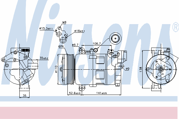 64529182795 BMW sprężarka klimatyzacji