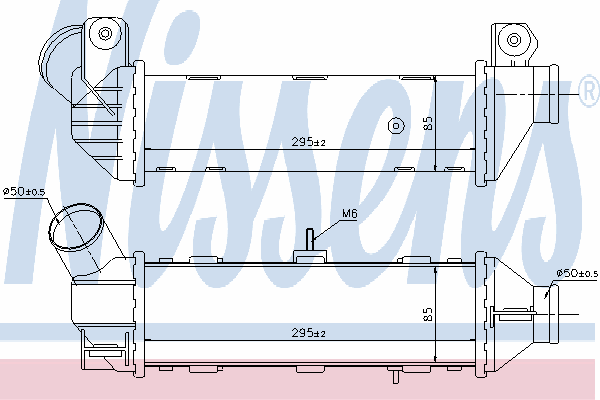 Chłodnica intercoolera Seat Cordoba (6K2, C2)