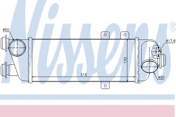 Chłodnica intercoolera Hyundai/Kia 6039515 cena, od 107,26 USD