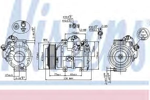 Sprężarka klimatyzacji Toyota 883200C150 cena, od 400,27 USD