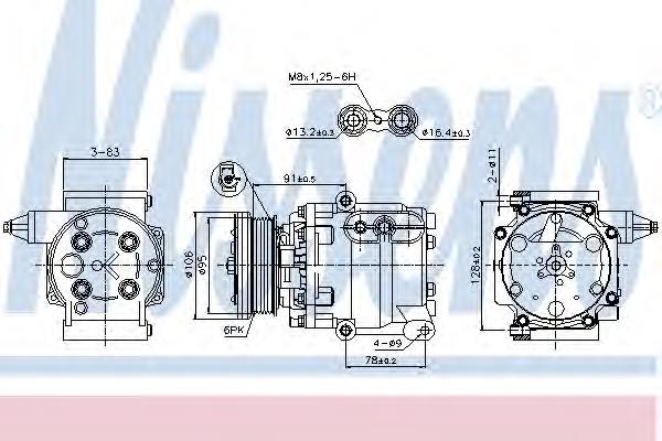 Sprężarka klimatyzacji Ford 1681193 cena, od 125,99 USD