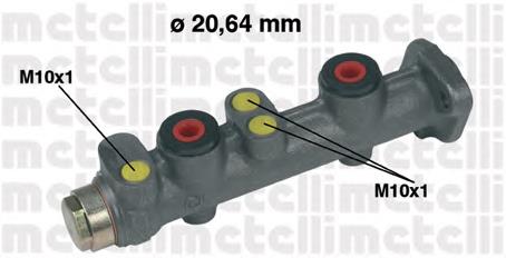 Do koszyka 792040 Fiat/Alfa/Lancia Główny cylinder hamulców