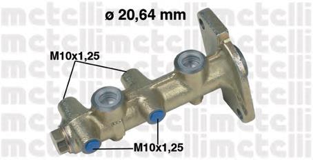 050090 Metelli Główny cylinder hamulców