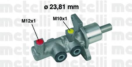 Do koszyka 09193225 Opel Główny cylinder hamulców