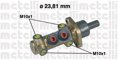 050398 Metelli Główny cylinder hamulców