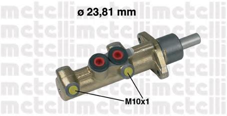 Główny cylinder hamulców Mercedes 0004315901