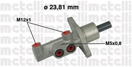Do koszyka PMK545 TRW Główny cylinder hamulców