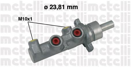 Do koszyka Główny cylinder hamulców Fiat Stilo  192
