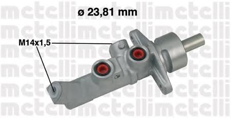 050648 Metelli Główny cylinder hamulców