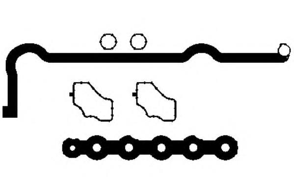 512 0605 Autotechteile uszczelka pokrywy zaworowej silnika, zestaw