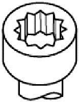 Śruba głowicy cylindrów Audi 90 (89, 89Q, 8A, B3)