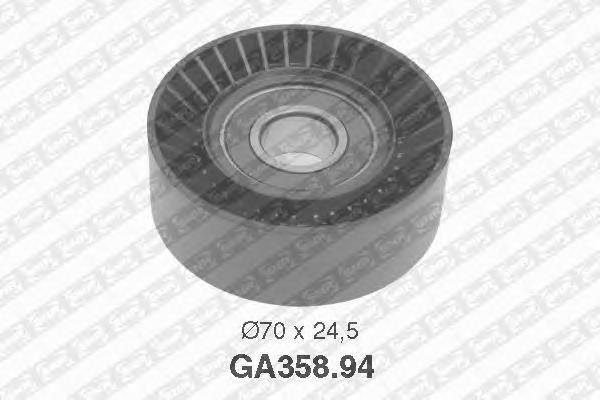 Rolka napinacza paska napędowego 30637962 Volvo