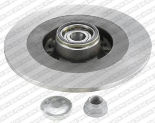 Tarcza hamulcowa tylna 432027112R Renault (RVI)