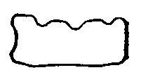 Uszczelka pokrywy zaworowej silnika JN713 Payen