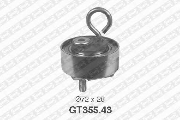 Rolka napinacza paska rozrządu Saab 9-5 sedana (YS3E) (1997 - 2010) cena, od 126,11 USD