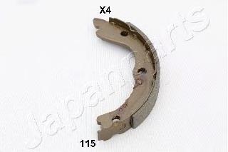 Klocki hamulca ręcznego GF115AF Japan Parts