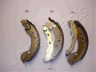 GF013AF Japan Parts Klocki hamulcowe tylne bębnowe