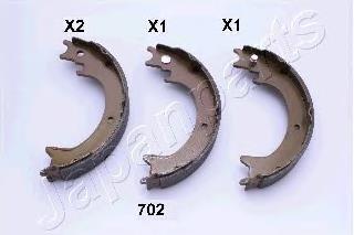 Do koszyka 26694XA00A Subaru Klocki hamulca ręcznego