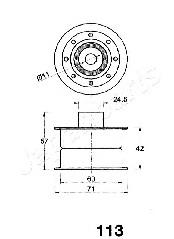  Japan Parts BE113