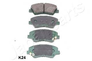 PAK24AF Japan Parts Klocki hamulcowe przednie tarczowe