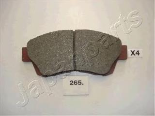 PA-265AF Japan Parts klocki hamulcowe przednie tarczowe