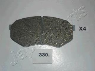PA330AF Japan Parts Klocki hamulcowe przednie tarczowe