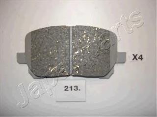 PA213AF Japan Parts Klocki hamulcowe przednie tarczowe