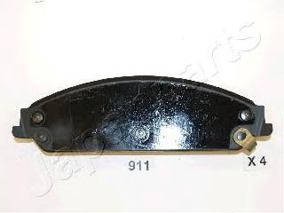 PA911AF Japan Parts Klocki hamulcowe przednie tarczowe