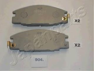 PA904AF Japan Parts Klocki hamulcowe przednie tarczowe