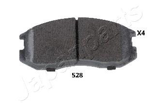 PA528AF Japan Parts Klocki hamulcowe przednie tarczowe