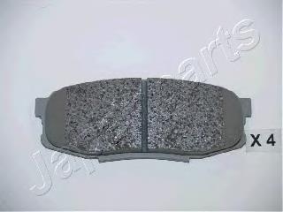 PP221AF Japan Parts Okładziny (klocki) do hamulców tarczowych tylne