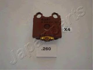 PP260AF Japan Parts Okładziny (klocki) do hamulców tarczowych tylne