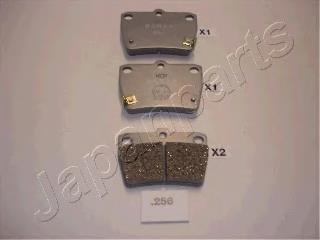 PP256AF Japan Parts Okładziny (klocki) do hamulców tarczowych tylne