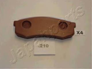 PP210AF Japan Parts Okładziny (klocki) do hamulców tarczowych tylne
