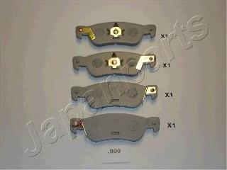PP900AF Japan Parts Okładziny (klocki) do hamulców tarczowych tylne