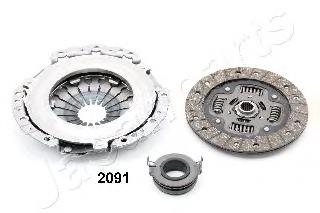 Do koszyka KF2091 Japan Parts Zestaw sprzęgła (3 części)