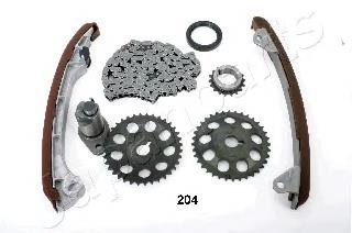 Do koszyka KDK204 Japan Parts Łańcuch rozrządu, zestaw