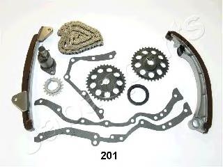 Łańcuch rozrządu, zestaw KDK201 Japan Parts