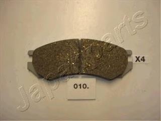 Klocki hamulcowe przednie tarczowe Japan Parts PA010AF cena, od 19,17 USD