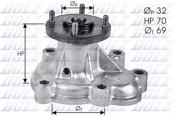 Pompa chłodząca wodna Opel 97101320 cena, od 16,91 USD