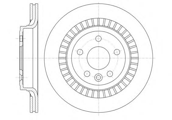 31277357 Volvo Tarcza hamulcowa tylna