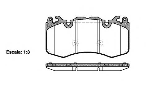 Klocki hamulcowe przednie tarczowe VALEO 302447 cena, od 52,54 USD