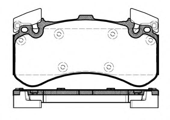 Do koszyka DP42158R EBC Brakes Klocki hamulcowe przednie tarczowe