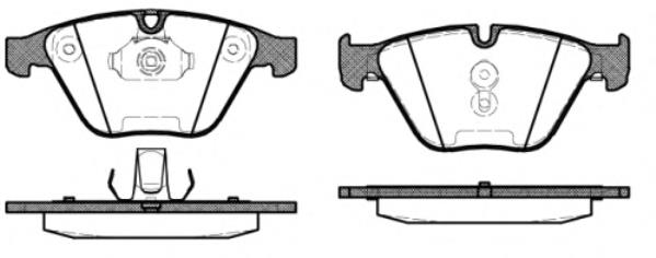 Klocki hamulcowe przednie tarczowe EBC Brakes DP42006R