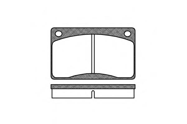 Klocki hamulcowe przednie tarczowe Volvo 3656000 cena, od 29,24 USD