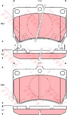 Klocki hamulcowe przednie tarczowe Hyundai/Kia B4Y53323Z cena, od 16,63 USD