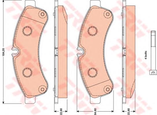Okładziny (klocki) do hamulców tarczowych tylne Errevi PF9231 cena, od 33,31 USD